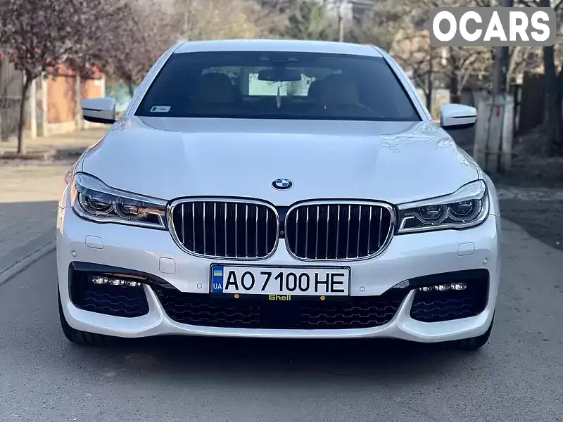 Седан BMW 7 Series 2017 3 л. Автомат обл. Закарпатська, Берегове - Фото 1/21