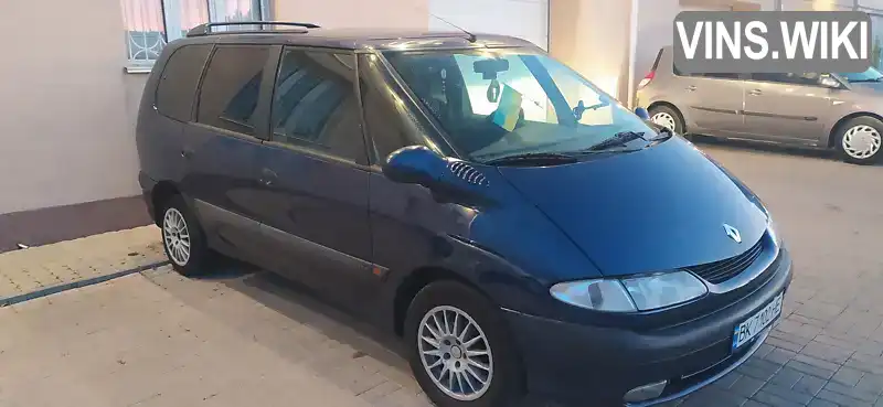 Минивэн Renault Espace 2000 2.2 л. Ручная / Механика обл. Ровенская, Ровно - Фото 1/21