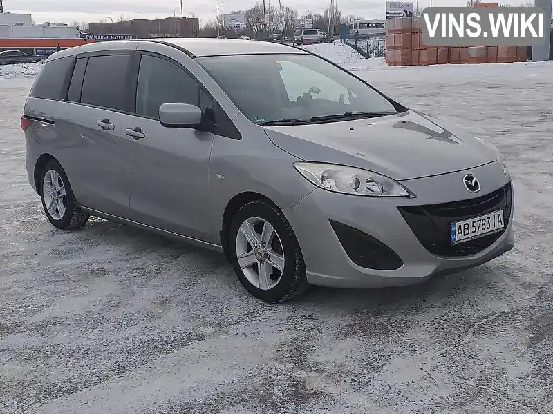 Мінівен Mazda 5 2012 1.6 л. Ручна / Механіка обл. Закарпатська, Ужгород - Фото 1/21