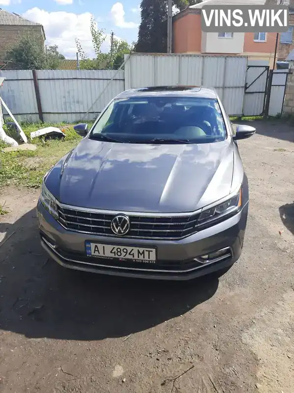 Седан Volkswagen Passat 2017 1.8 л. Автомат обл. Киевская, Буча - Фото 1/5