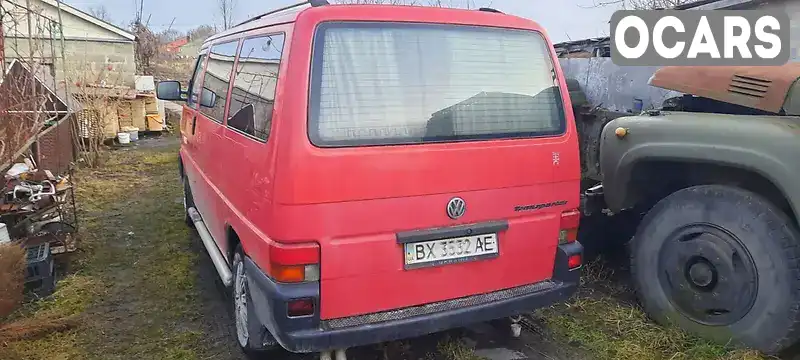 Универсал Volkswagen Transporter 1998 1.9 л. Ручная / Механика обл. Хмельницкая, Шепетовка - Фото 1/4