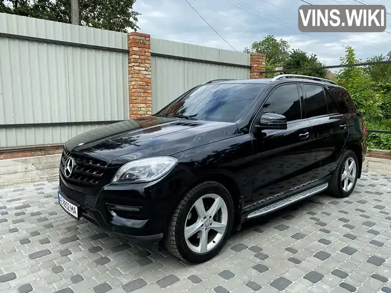 Внедорожник / Кроссовер Mercedes-Benz M-Class 2013 3 л. Автомат обл. Днепропетровская, Днепр (Днепропетровск) - Фото 1/21