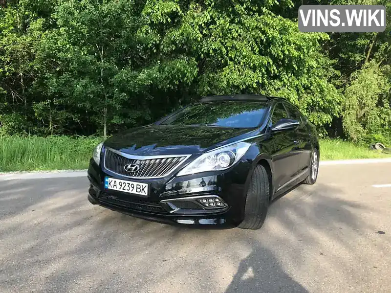 Седан Hyundai Grandeur 2014 2.2 л. Автомат обл. Київська, Київ - Фото 1/19