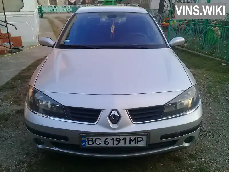 Ліфтбек Renault Laguna 2005 1.9 л. обл. Львівська, Жидачів - Фото 1/21