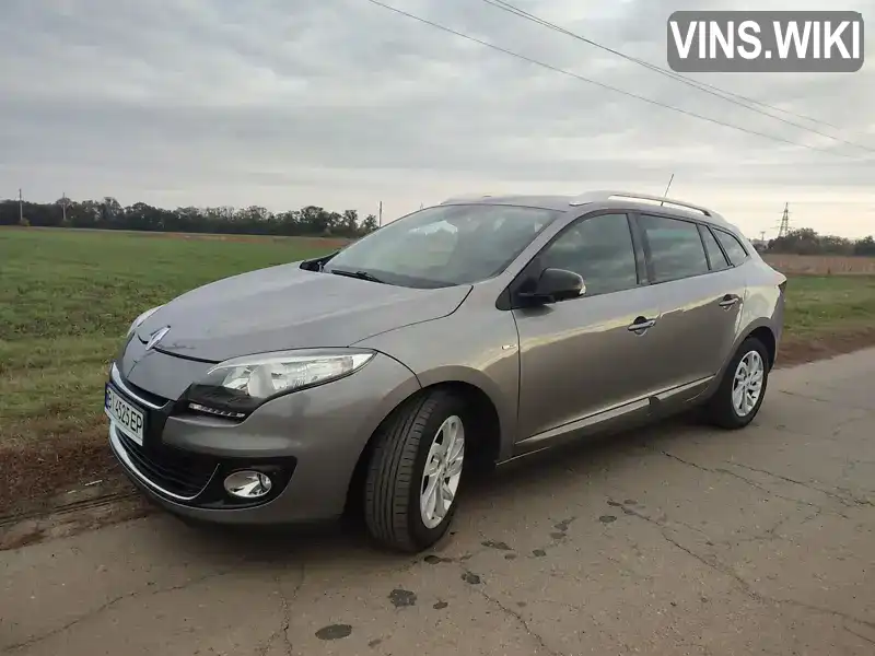 Універсал Renault Megane 2013 1.5 л. Ручна / Механіка обл. Полтавська, Полтава - Фото 1/21