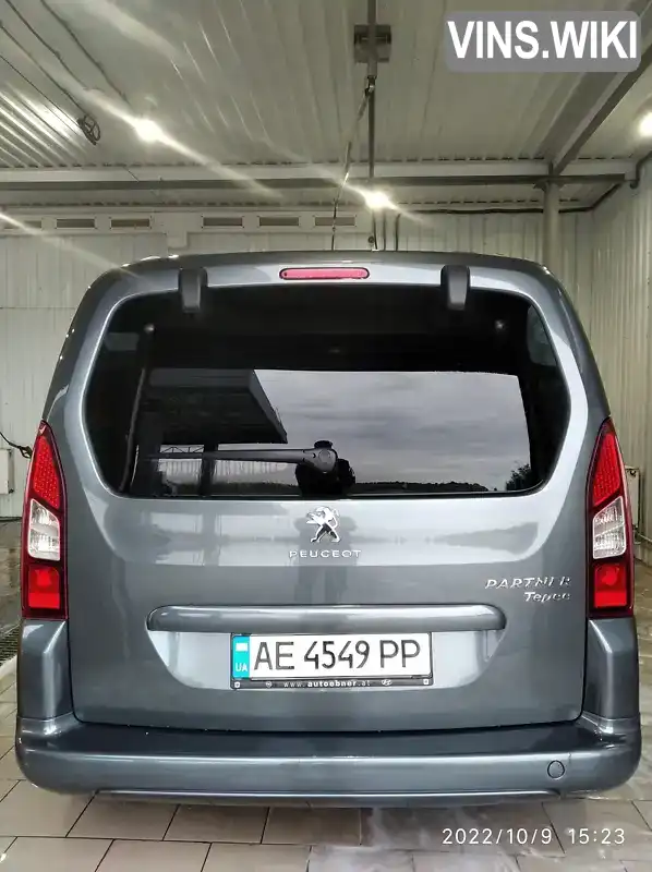 VF37J9HP0EJ541947 Peugeot Partner 2014 Мінівен 1.6 л. Фото 2