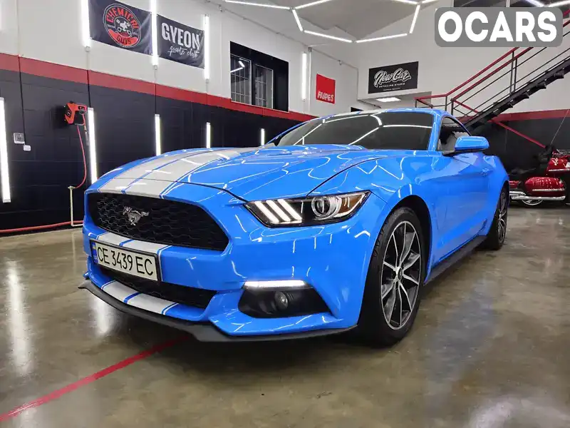 Купе Ford Mustang 2016 2.3 л. Автомат обл. Чернівецька, Чернівці - Фото 1/21