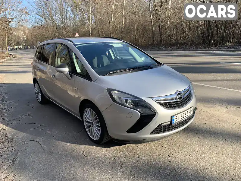 Мінівен Opel Zafira Tourer 2012 2 л. Ручна / Механіка обл. Полтавська, Полтава - Фото 1/21