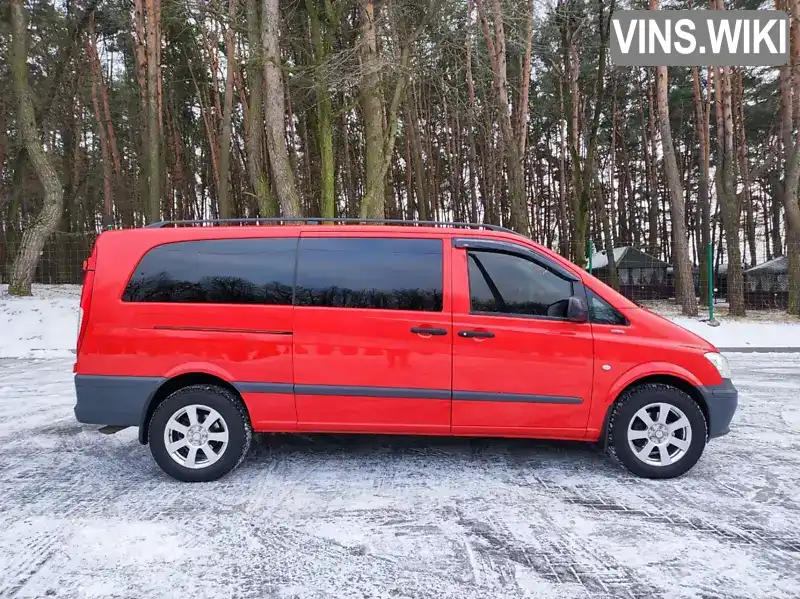 Мінівен Mercedes-Benz Vito 2011 2.2 л. Автомат обл. Волинська, Луцьк - Фото 1/21