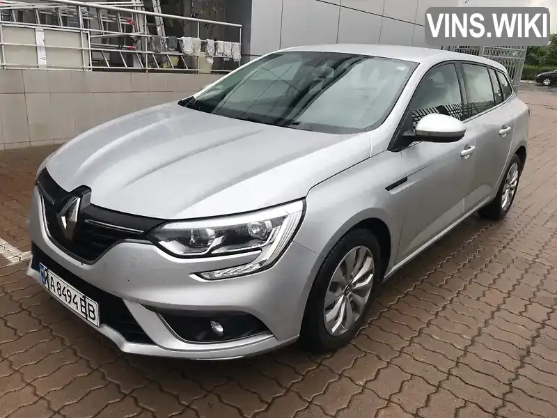 VF1RFB00760372444 Renault Megane 2018 Універсал 1.5 л. Фото 1