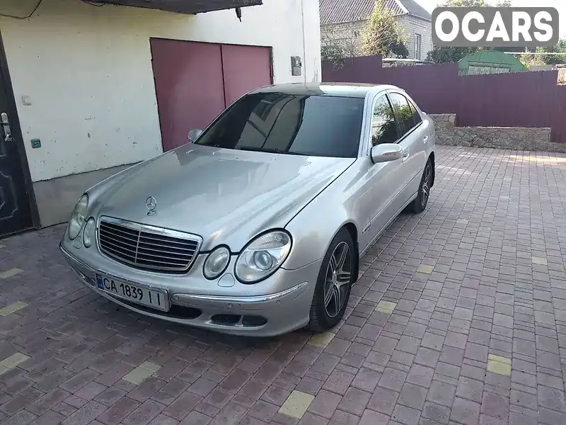 Седан Mercedes-Benz E-Class 2004 3.2 л. обл. Черкаська, Умань - Фото 1/17