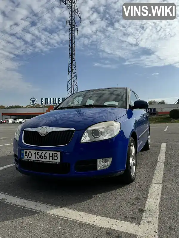 Хэтчбек Skoda Fabia 2009 1.2 л. Ручная / Механика обл. Закарпатская, Ужгород - Фото 1/21