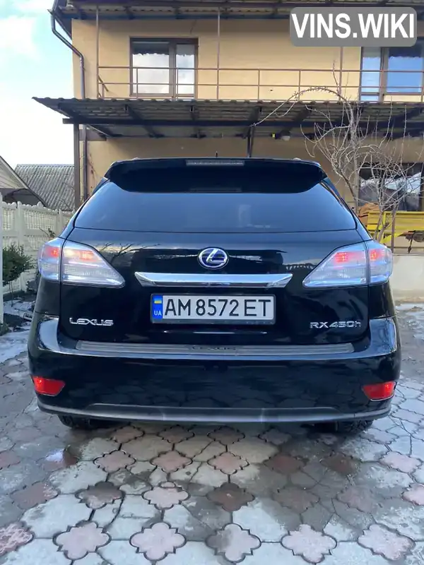 JTJBC1BA1A2006274 Lexus RX 2009 Внедорожник / Кроссовер 3.5 л. Фото 3