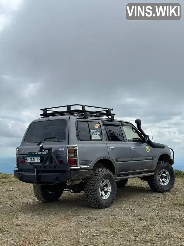 Позашляховик / Кросовер Toyota Land Cruiser 1997 4.2 л. Ручна / Механіка обл. Закарпатська, Ужгород - Фото 1/16