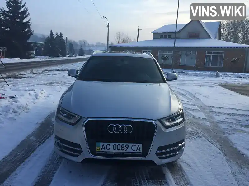 Позашляховик / Кросовер Audi Q3 2014 2 л. Автомат обл. Закарпатська, Тячів - Фото 1/20