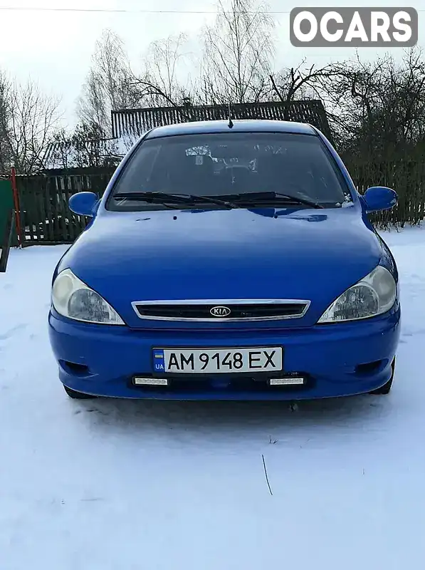 Хэтчбек Kia Rio 2002 1.5 л. Ручная / Механика обл. Житомирская, Хорошев (Володарск-Волынский) - Фото 1/5