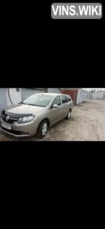 Универсал Renault Logan 2015 1.5 л. Ручная / Механика обл. Черкасская, Черкассы - Фото 1/7