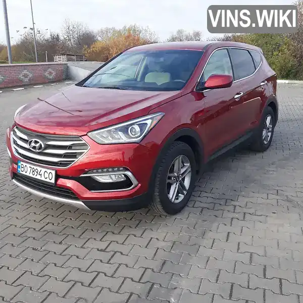 Внедорожник / Кроссовер Hyundai Santa FE 2017 2.4 л. Автомат обл. Тернопольская, Тернополь - Фото 1/21