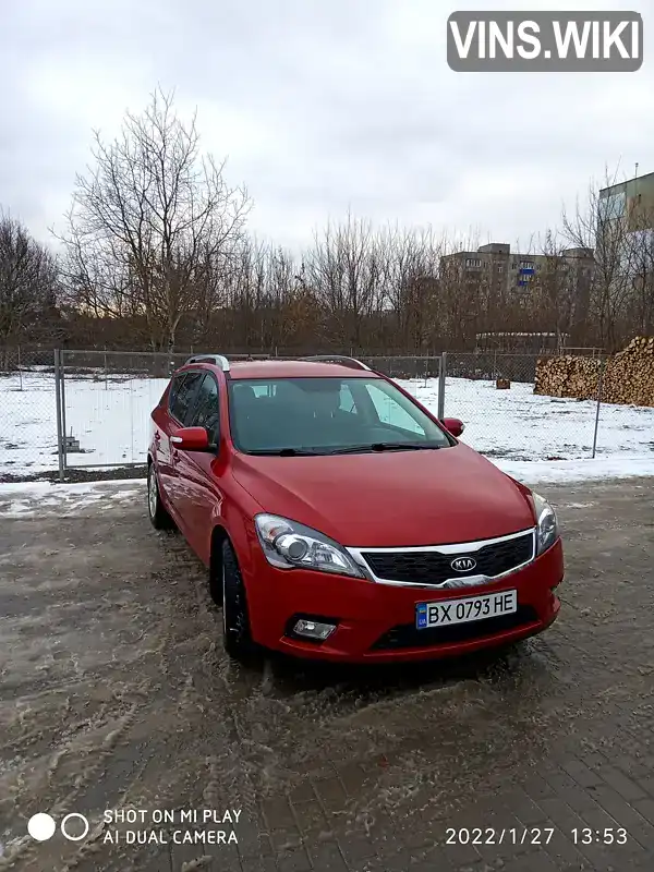 Універсал Kia Ceed 2009 1.6 л. Ручна / Механіка обл. Хмельницька, Кам'янець-Подільський - Фото 1/4