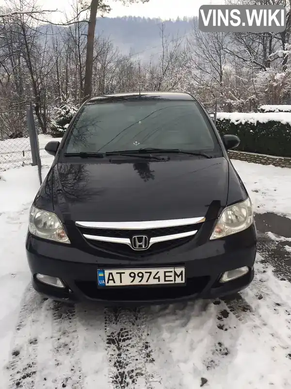 Седан Honda City 2006 1.3 л. Ручна / Механіка обл. Івано-Франківська, Косів - Фото 1/11