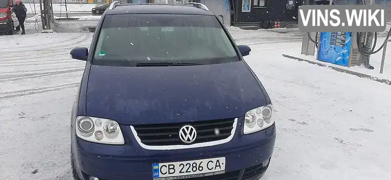 WVGZZZ1TZ6W179798 Volkswagen Touran 2006 Мінівен 2 л. Фото 1