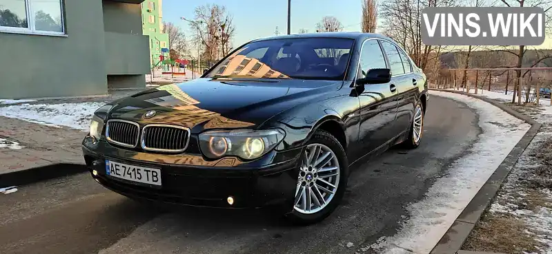 Седан BMW 7 Series 2002 4.4 л. Типтронік обл. Закарпатська, Ужгород - Фото 1/21