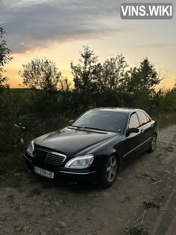 Седан Mercedes-Benz S-Class 2001 3.2 л. Автомат обл. Івано-Франківська, Івано-Франківськ - Фото 1/15