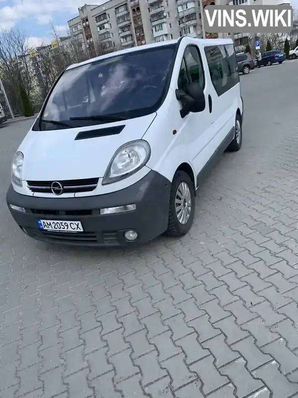 Мінівен Opel Vivaro 2006 1.9 л. обл. Житомирська, Хорошів (Володарськ-Волинський) - Фото 1/21