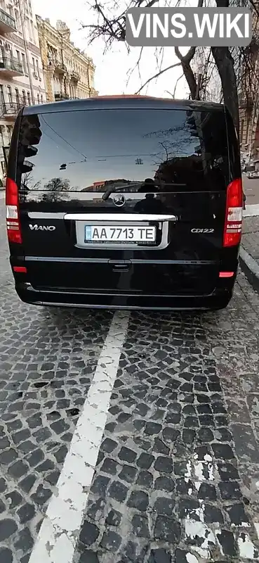 Минивэн Mercedes-Benz Viano 2013 2.2 л. Автомат обл. Киевская, Киев - Фото 1/13