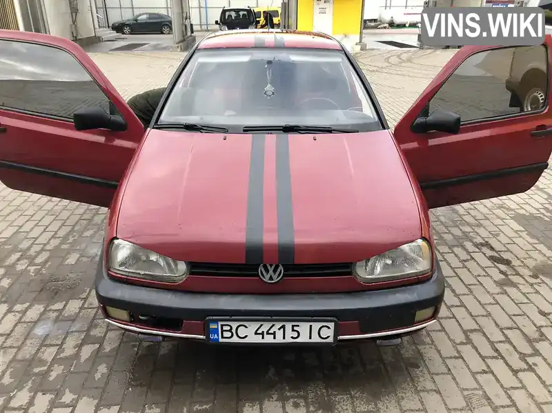 Хетчбек Volkswagen Golf 1995 1.4 л. Ручна / Механіка обл. Львівська, Новояворівськ - Фото 1/21