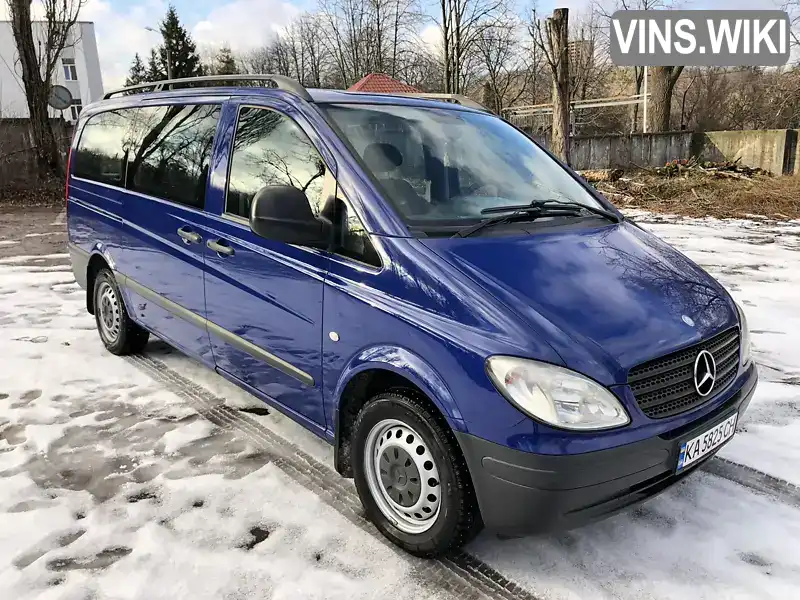 Мінівен Mercedes-Benz Vito 2006 2.2 л. Ручна / Механіка обл. Київська, Київ - Фото 1/21