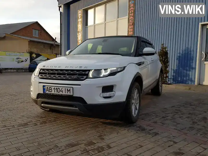 Позашляховик / Кросовер Land Rover Range Rover Evoque 2014 2.2 л. Автомат обл. Вінницька, Жмеринка - Фото 1/21