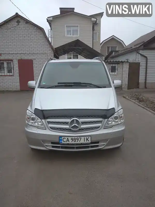 Мінівен Mercedes-Benz Vito 2012 2.2 л. Ручна / Механіка обл. Черкаська, Черкаси - Фото 1/21