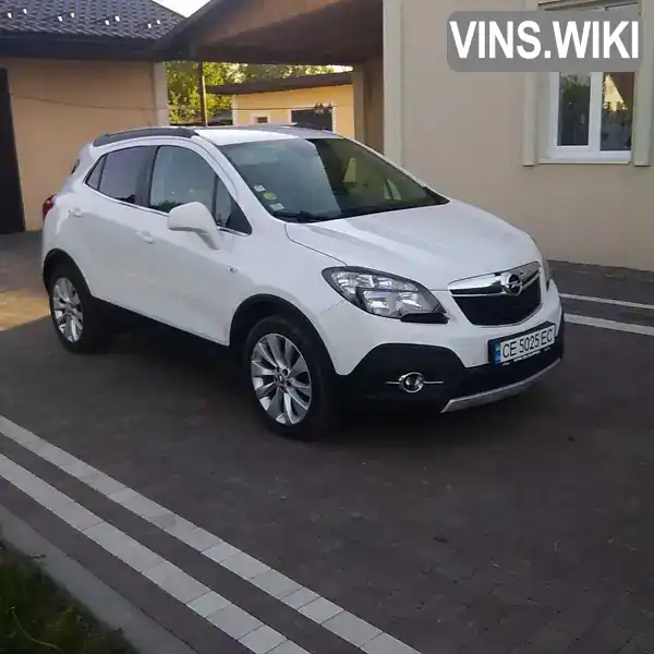 Внедорожник / Кроссовер Opel Mokka 2016 1.6 л. Ручная / Механика обл. Черновицкая, Черновцы - Фото 1/18