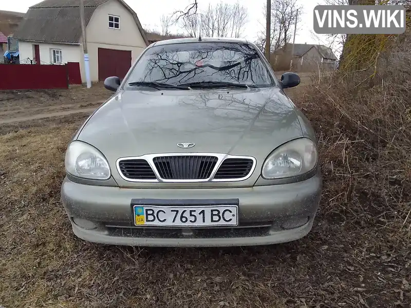 Хетчбек Daewoo Lanos 2007 1.4 л. Ручна / Механіка обл. Хмельницька, Дунаївці - Фото 1/4