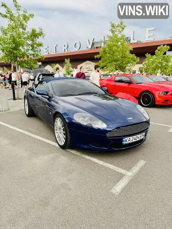 Кабриолет Aston Martin DB9 2007 5.9 л. Типтроник обл. Киевская, Киев - Фото 1/21