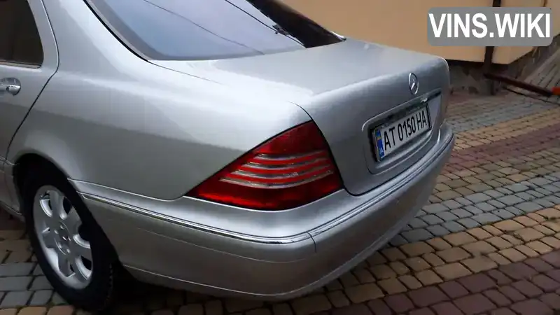 Седан Mercedes-Benz S-Class 2004 4 л. Робот обл. Івано-Франківська, Болехів - Фото 1/21