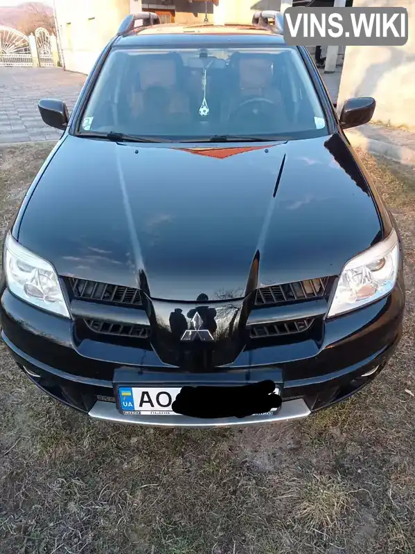 Хетчбек Mitsubishi Outlander 2008 2 л. Ручна / Механіка обл. Закарпатська, Виноградів - Фото 1/17