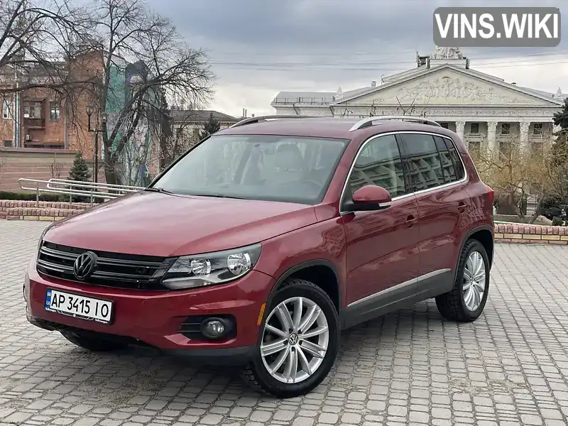 Позашляховик / Кросовер Volkswagen Tiguan 2012 2 л. Автомат обл. Запорізька, Запоріжжя - Фото 1/21