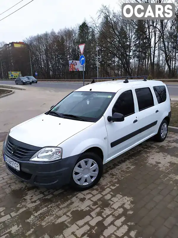 Універсал Dacia Logan MCV 2010 1.4 л. Ручна / Механіка обл. Тернопільська, Тернопіль - Фото 1/8