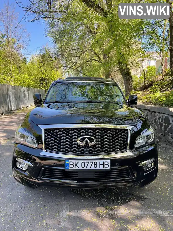 JN8AZ2NC5E9353382 Infiniti QX80 2014 Внедорожник / Кроссовер 5.6 л. Фото 3