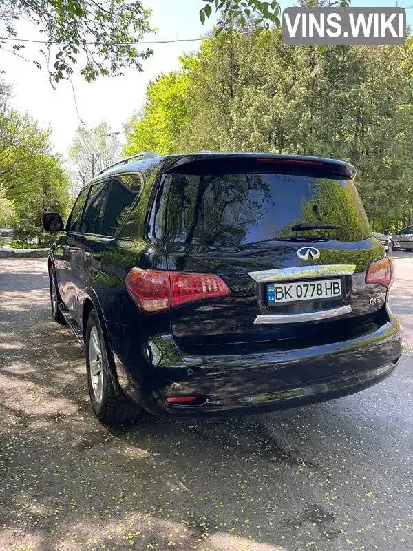 JN8AZ2NC5E9353382 Infiniti QX80 2014 Внедорожник / Кроссовер 5.6 л. Фото 6