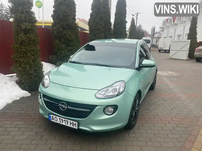 Хэтчбек Opel Adam 2013 1.2 л. Ручная / Механика обл. Закарпатская, Ужгород - Фото 1/8