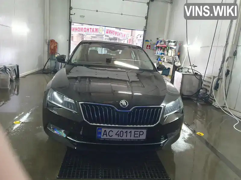 Ліфтбек Skoda Superb 2016 2 л. Автомат обл. Волинська, Луцьк - Фото 1/21