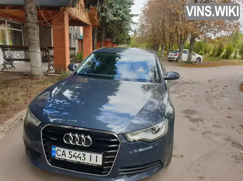 Седан Audi A6 2013 2.8 л. Робот обл. Черкасская, Черкассы - Фото 1/11