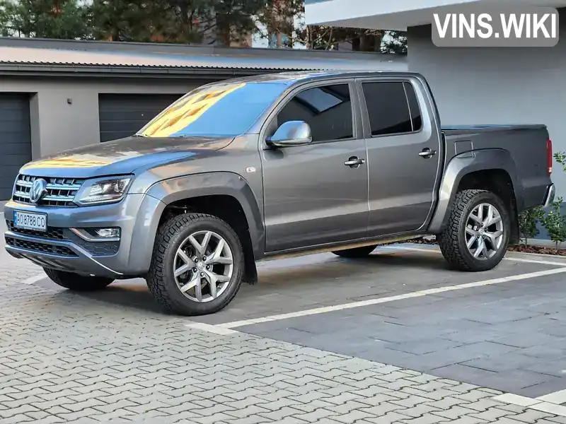 Пикап Volkswagen Amarok 2018 2 л. Автомат обл. Закарпатская, Ужгород - Фото 1/21