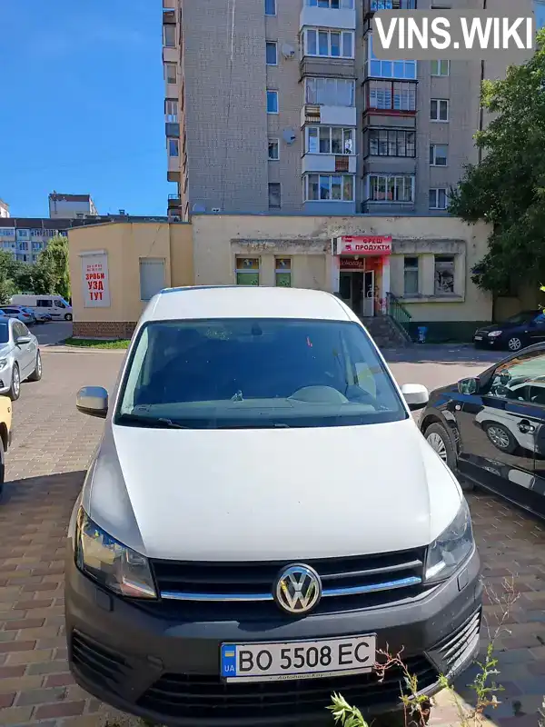 Минивэн Volkswagen Caddy 2017 2 л. Ручная / Механика обл. Тернопольская, Тернополь - Фото 1/21