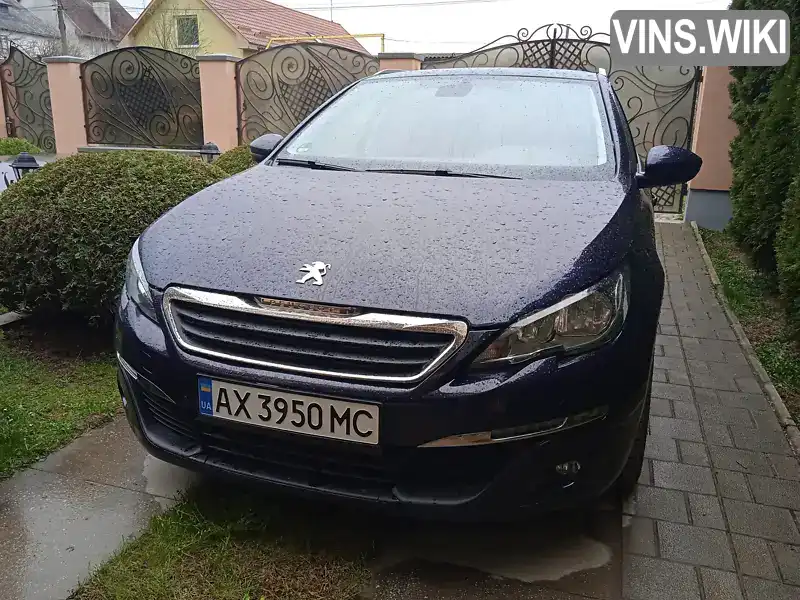 Універсал Peugeot 308 2015 1.56 л. Ручна / Механіка обл. Закарпатська, Ужгород - Фото 1/17