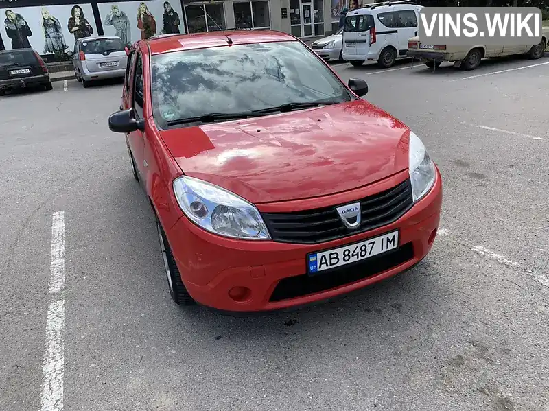 Хетчбек Dacia Sandero 2009 1.4 л. Ручна / Механіка обл. Вінницька, Вінниця - Фото 1/21