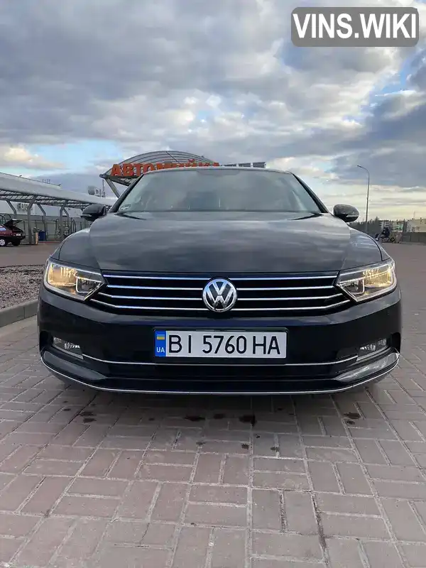 Седан Volkswagen Passat 2017 1.6 л. Ручна / Механіка обл. Полтавська, Полтава - Фото 1/21